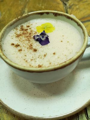 And a delicious Chai latte to top it all off! at Pepino Deli in Glossop