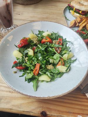 Gnocchi salad at Pepino Deli in Glossop