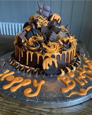 Bespoke celebration cakes   at Pepino Deli in Glossop