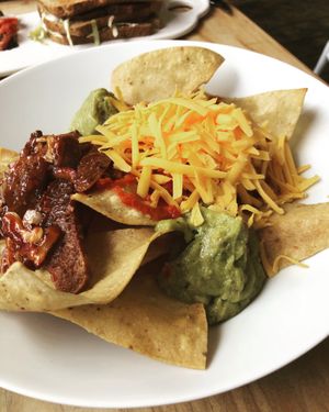 Giant Nachos at Pepino Deli in Glossop