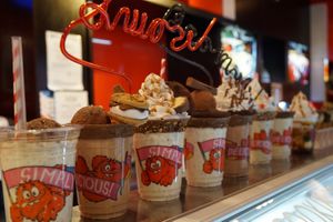 shakes at Cookie Time in Queenstown