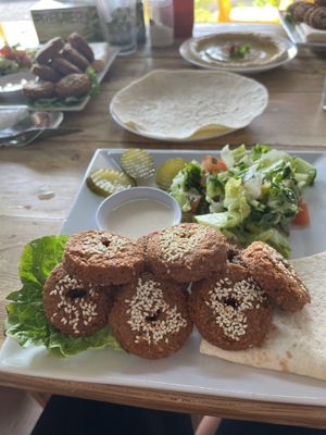 Lovely falafel!  at Alhamdulillah in Langkawi