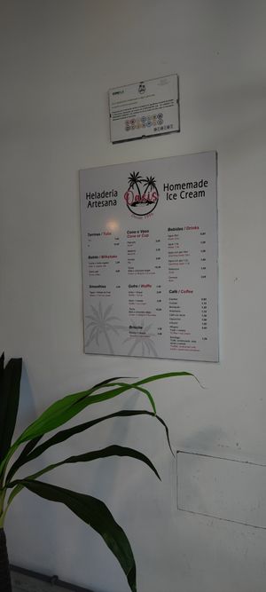  at Heladeria Oasis in Tenerife