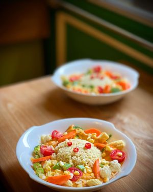 Another cashew sauce.  at Puffin Cafe in Macau