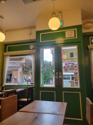 Very cute place❤️ at Puffin Cafe in Macau
