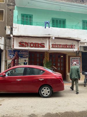  at Snobs Restaurant in Luxor