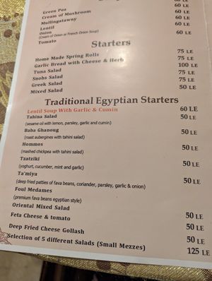  at Snobs Restaurant in Luxor