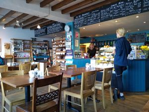 Inside view at The Bakehouse Cafe in Forres