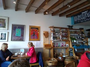 Inside view at The Bakehouse Cafe in Forres