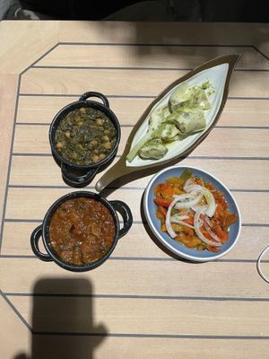 Vegan tapas    at El Librero in Sevilla