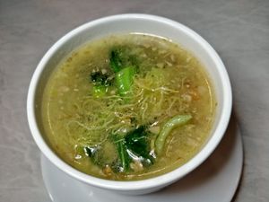 sesame ginger soup at Mother Earth 大地之素 in West Singapore