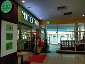 With pool side view. at Mother Earth 大地之素 in West Singapore