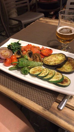 Parrillada de legumbres  at Don Juan in Sevilla