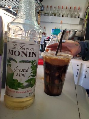 Vegan coffee and treats for the winter and summer at Java Ship Coffee - Food Truck in Reno