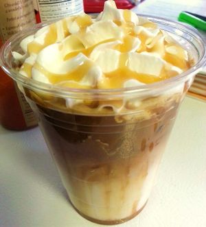 vegan coffee at Java Ship Coffee - Food Truck in Reno