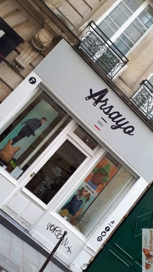 Facade at Arsayo in Paris