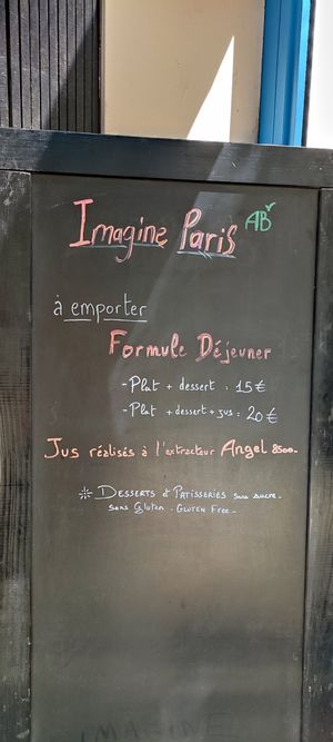 Formule at Imagine Café in Paris