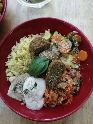 A view from top at Imagine Café in Paris