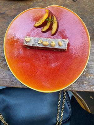 Snickers Cake  at Imagine Café in Paris