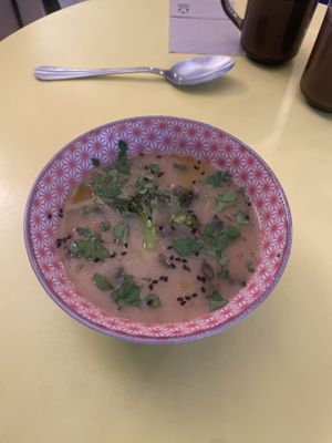 Soup of the day  at Imagine Café in Paris