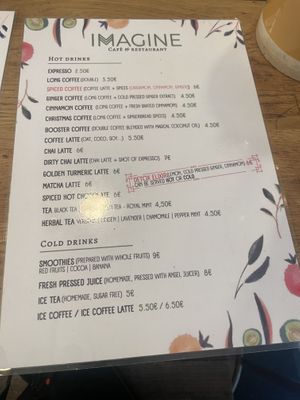   at Imagine Café in Paris