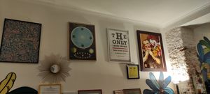 Déco at Imagine Café in Paris