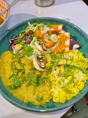 Looks better than it actually was :/ at Imagine Café in Paris