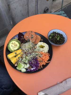 Assiette du marché  at Imagine Café in Paris