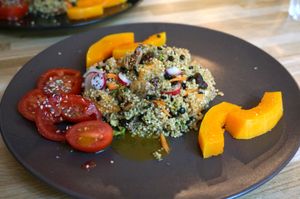 Salad Plate at Imagine Café in Paris