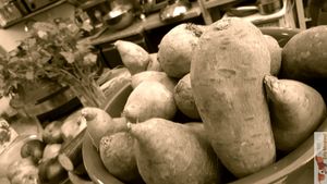 Ginger at Imagine Café in Paris