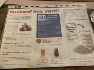 Surconsommation de sucre  at Imagine Café in Paris