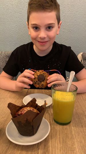   at Be Kind Cafe in Geneva