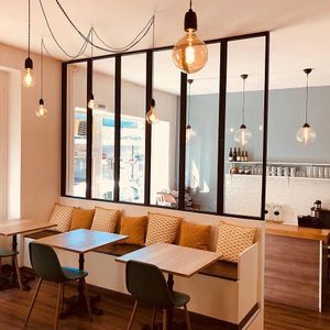 OPEN on monday!
Friendly, cosy restaurant / coffee bar.
Home made, gourmet, organic cuisine. 
Eat in or take away.  at Be Kind Cafe in Geneva