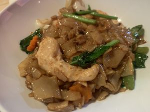 Prawn Pad See Ew  at Amarin Thai Cuisine in Wollongong