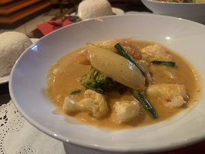 Prawn Penang Curry  at Amarin Thai Cuisine in Wollongong