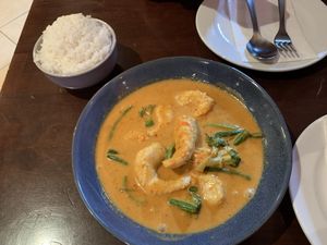 Prawn Panang Curry  at Amarin Thai Cuisine in Wollongong