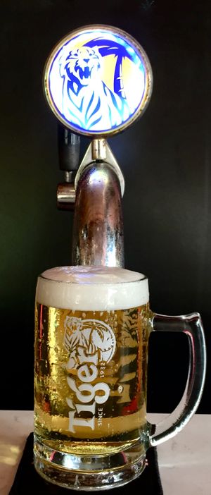 Fresh draft beer for hot sunny days! at Backstage Bar & Grill  in Phan Thiet