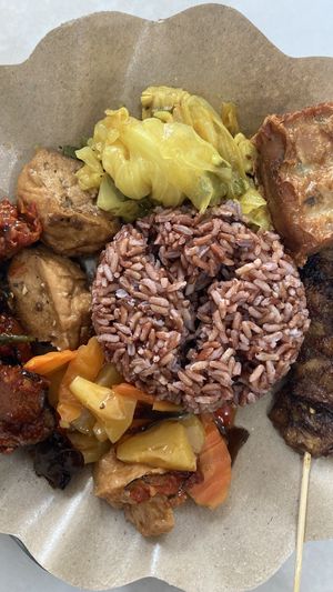 Plate 1  at Vegan House in Jakarta