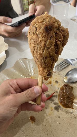 Vegan chicken! (Mushrooms)  at Vegan House in Jakarta