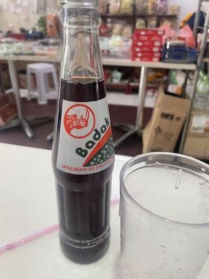 Like cola but in Indonysia way   at Vegan House in Jakarta