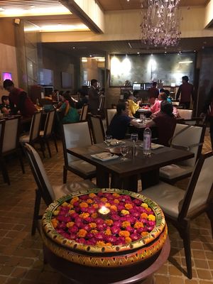 Entrance  at Sattvik in New Delhi