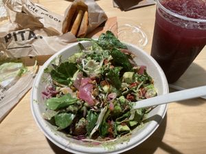 Lentils avocado bowl  at CAVA in Huntersville