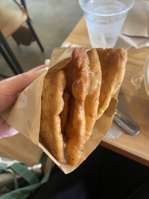 Pitta chips   at CAVA in Huntersville