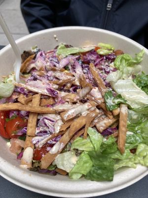 Build your own bowl , with vegan tahini Cesar dressing  at CAVA - Nolita in New York City