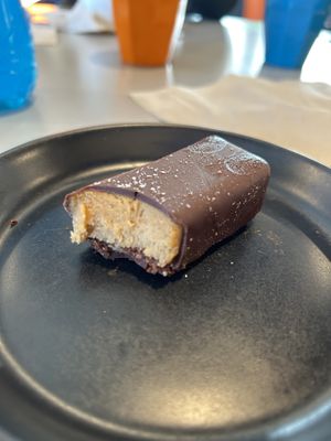 Salted caramel bar - GROSS  at The Remarkables in Queenstown