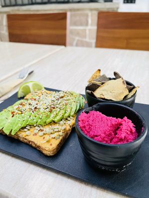 Avocado toast   at Mora Mora - Polanco in Mexico City