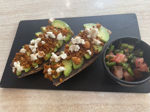 Molletes   at Mora Mora - Polanco in Mexico City