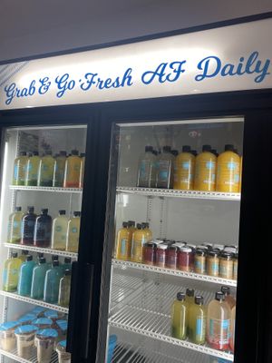 Fresh AF Grab & Go Section  at Mora Mora - Polanco in Mexico City