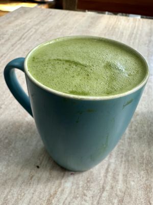 Matcha latte  at Mora Mora - Polanco in Mexico City