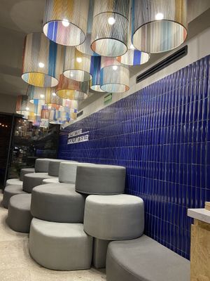 Part of the dining space  at Mora Mora - Roma in Mexico City